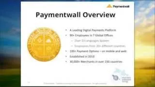 Paymentwall: Making Payments Human Again - Marmalade Webinar