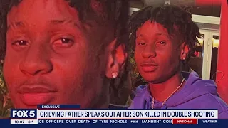 Grieving DC dad speaks out after son dies in double shooting