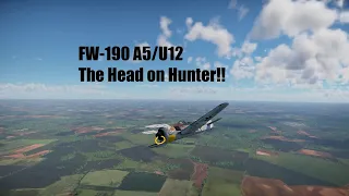 FW190 A5/U12 gameplay -War Thunder-