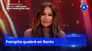 Pampita quebró en llanto - Minuto Neuquén