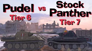 WOT Blitz Face Off || Pudel vs Stock Panther