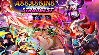 Top 10 Strongest Jungle Assassins | Arena of Valor | AoV  CoT