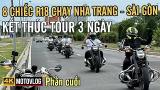 8 AE R18 KẾT THÚC TOUR, TỪ NHA TRANG VỀ LẠI SÀI GÒN AN TOÀN