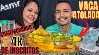 ASMR EATING - VACA ATOLADA (MUKBANG BRASIL) SONS DE MASTIGAÇÃO