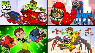 All Series of Choo Choo Charles - Best of Ben 10 Fanmade Transformation