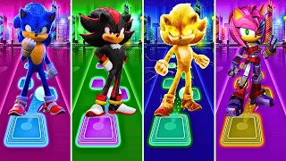 Sonic VS Shadow VS Super Sonic VS Amy Rose