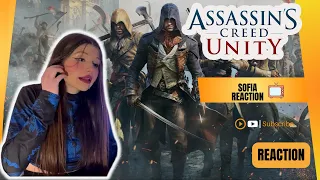 Girl's reaction | Assassin's Creed Unity E3 2014 World Premiere