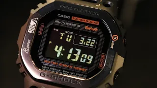 G-Shock GMWB5000TVB1 Full Metal Titanium Geometric Camo