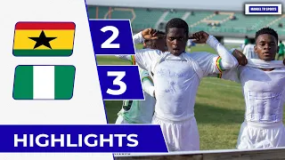 GHANA( 2 ) VS ( 3 )NIGERIA-ALL GOALS & FULL HIGHLIGHTS-GHANA BLACK STARLETS PLACED FOURTH