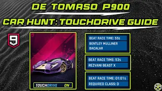 Asphalt 9 | De Tomaso P900 Car Hunt - Touchdrive Guide