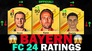 EAFC 24 | BAYERN PLAYER RATINGS in FC24! 🤯😱 ft.Kane, Neuer, Musiala…