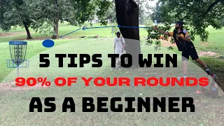 5 Tips to Win 90% of Your Cards as a Beginner in Disc Golf | Disc Golf Improvement Videos