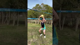 Volleyball Hits: Setting Correctly