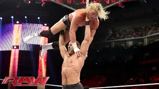 Dolph Ziggler vs. Cesaro: Raw, Oct. 20, 2014