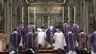 Pope Benedict XVI Ash Wednesday 13 02 2013