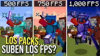 ¿EN VERDAD LOS PACKS de TEXTURAS SUBEN LOS FPS?