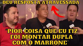 Bruno toma resposta ATRAVESSADA do Marrone ao falar MAL dele e Leonardo cai na RISADA KKKK