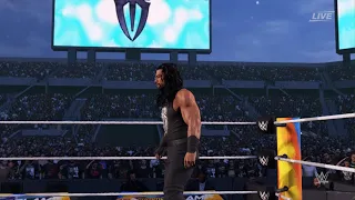 WWE2K24 - Roman Reigns Vs Brock Lesnar WWE Title Match