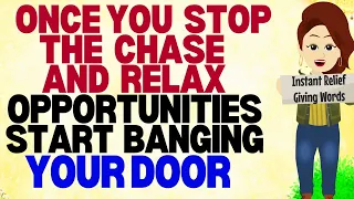 Abraham Hicks 2024 | Once you Stop the Chase and Relax, Opportunities start Banging your Door🙏