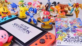 Super Smash Bros. Ultimate - All Amiibo - Music by SSBU Main Theme Lifelight (Metal Ver.) スマブラ アミーボ