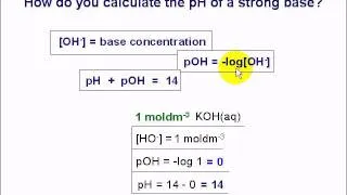 5a, b. Bases, strong bases