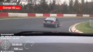 Nurburgring Nordschleife BMW M3 e46 BTG 7:44