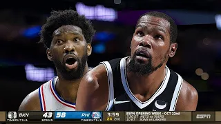 Brooklyn Nets vs Philadelphia Sixers | NBA 75TH SEASON FULL GAME HIGHLIGHTS | October 22, 2021