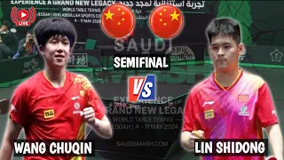 Wang Chuqin vs Lin Shidong Semifinals WTT Saudi Smash 2024