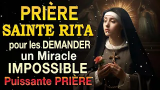 PRIÈRE à SAINTE RITA pour un MIRACLE IMPOSSIBLE ✨ Puissante PRIÈRE🙌SAINTE RITA de CASCIA