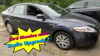 Ford Mondeo 1.8 TDCI mk4 Radio Removal & Upgrade ?