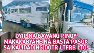 Dyipney na gawang PINOY pagbibigyan ng DOTR LTFRB at LTO. #jeepney #puvmp @clasietevlog