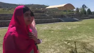 Malala Yousafzai returns to Pakistan hometown for first time