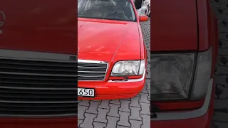 Red Hot Mercedes benz W140