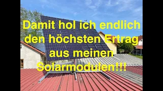 2-Achsen Solarnachführung - Solar Tracker - der Bau