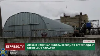 Україна націоналізувала заводи та агрохолдинг, які належали російським олігархам