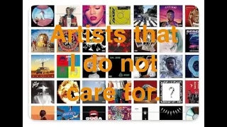 10 artists i do not care for #vinylcommunity