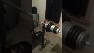 185 pound Bench fail