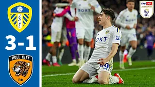 Daniel James Midfield Goal 90+7 | Leeds United vs Hull City (3-1) Highlights | All Goals - Byram