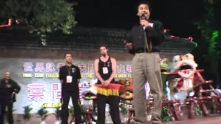 Ip Man Tong, Chi Sao Demonstration, Wing Chun Grandmaster Chris Chan