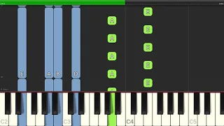Snow Patrol - Chasing Cars - Easy Piano with Chords