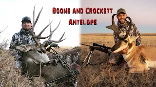 Southern Alberta Boone & Crockett Antelope - Bonus Archery Mule Deer!