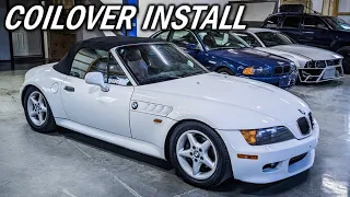 BMW Z3 Coilover Suspension Install