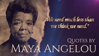 Best quotes by Maya Angelou. Empowering Words of Wisdom and Resilience