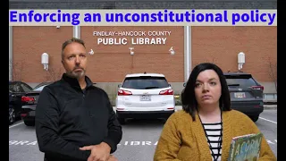 Findlay Oh Library is enforcing an unlawful policy