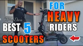Best 5 Scooters | For HEAVY RIDERS