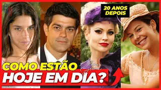 VEJA O ANTES E DEPOIS DE 40 ATORES DA NOVELA ALMA GÊMEA! 😱