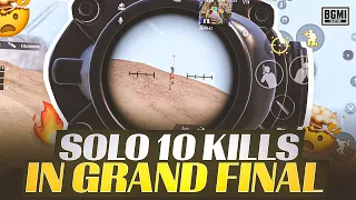 Solo 10 KiLLS in Grand~FinaL 🔥 Full Domination ! Qualified For Round 4 🚀 || BLOODROSE ESPORTS ||