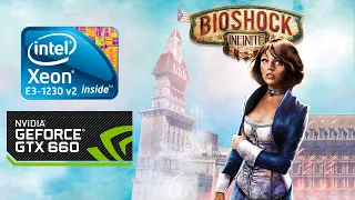 BioShock Infinite - 1080p - Xeon E3-1230 v2 - GTX 660 - 16GB RAM