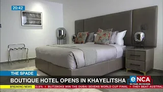 Boutique hotel opens in Khayelitsha