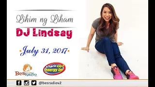 July 31, 2017 Lihim Ng Liham with DJ Lindsay  Energy FM 106.7
